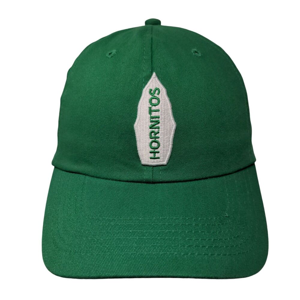 Hornitos Slideback Hat Green One Size Adjustable Embroidered Drink Responsibly